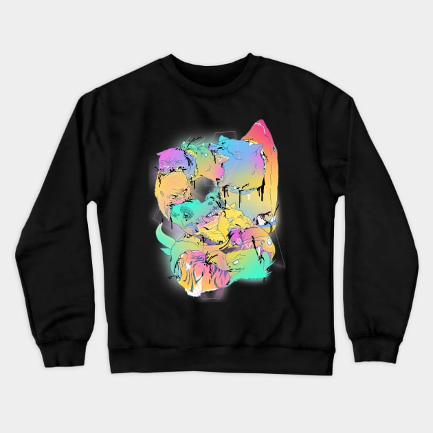 Unleash your Power Animal Crewneck Sweatshirt by fightstacy